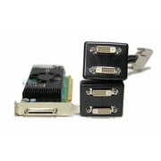 NVIDIA Quadro NVS 420 by PNY 512MB GDDR3 PCI Express Gen 2 x16 VHDCI to Quad DVI-D SL or DisplayPort Profesional Business Graphics Board, VCQ420NVS-X16-DVI-PB by PNY