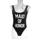 thumbnail image 5 of MAID OF HONOR Impreso Mujer Traje de baño Traje de baño Playa Traje de baño Monokini L Yuyangstore Traje de Baño de Maid of Honor, 5 of 8