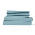 thumbnail image 2 of Becky Cameron Luxury Ultra Soft 6 Piece Solid Bed Sheet Set, 2 of 3
