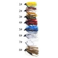 thumbnail image 5 of Beisidaer 1Pcs 7Cm/10G Weedless Football Jig Bait Rubber Skirt Fishing Lure Bass Trout, 5 of 5
