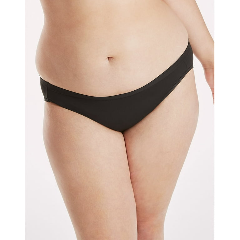 Hanes Women's Stretch Cotton Bikini Underwear, Moisture-Wicking, 10-Pack  Assorted 7 
