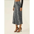 thumbnail image 3 of Leopard Print Midi Skirt, 3 of 5