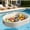 Beige, variant on Homall Floating Pool Tray with Cup Holders, Portable Serving Table & Bar for Pool, Hot Tub, Lake, Beige
