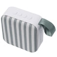 thumbnail image 5 of Sunnylife: Portable Travel Speaker - The Vacay Olive Stripe - Mini Size 3.5 x 1.7 5 x 3.5", Micro USB, 1-2hr Play Time, Bluetooth, Wireless Connection, 5 of 7