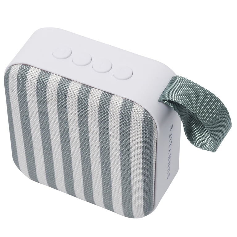 Sunnylife: Portable Travel Speaker - The Vacay Olive Stripe - Mini