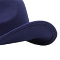 thumbnail image 7 of XZNPDUCQ Summer Sun Protection Wide Brim Hat Classic Western Cowboy Hat For Boys And Girls With Upturned Brim, 7 of 7