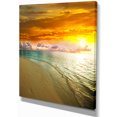 thumbnail image 3 of Design Art - Plage incroyablement colorée avec des empreintes de pas, 3 of 4