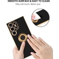 thumbnail image 5 of for Samsung S23 Ultra Case, Galaxy S23 6.8" Case Slim Lightweight Ring Holder Kickstand Magnetic Car Mount Supported Electroplated Women Men Case for Samsung Galaxy S23 Ultra 6.8"-Black, 5 of 7
