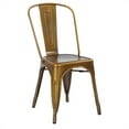 thumbnail image 2 of Bristow Armless Chair in Brushed Copper Finish 4 Pack, 2 of 7
