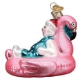 thumbnail image 3 of Old World Christmas Ornaments Pool Float Snowman Glass Blown Ornaments for Christmas Tree, 3 of 5