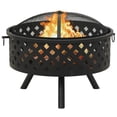 thumbnail image 3 of vidaXL Fire Pit with Poker 26.8" XXL Steel, 3 of 7