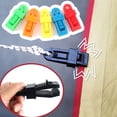 thumbnail image 1 of LJNYFDC Clips Coupe-Vent Robustes Ensemble de Clips Coupe-Vent Réglables Haute Résistance Résistant aux Intempéries Verrouillage de Bâche de Tente Fournitures de Camping, 1 of 7