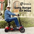 thumbnail image 6 of Ephesus S5 | Folding Mobility Scooter for Adults | 4-Wheel and Long Range (Gold), 6 of 7