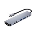 thumbnail image 1 of Sidaley Divisor compatible con Adaptador USB3.0 Hub Estación de acoplamiento externa portátil Pantalla de computadora Proyector Electrónica, 1 of 6