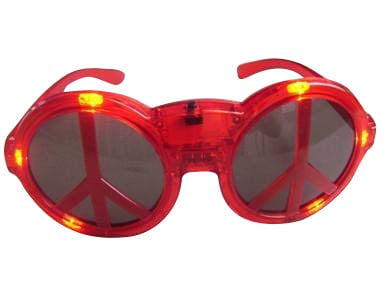 flashing party glasses