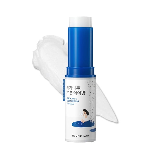 Bálsamo hidratante para ojos ROUND LAB Birch Juice Icy Cooling