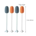 thumbnail image 2 of PAMINGONO 4Pcs Long Handle Sponge Bottle Brush Assorted Color Cleaning For Households, 2 of 8