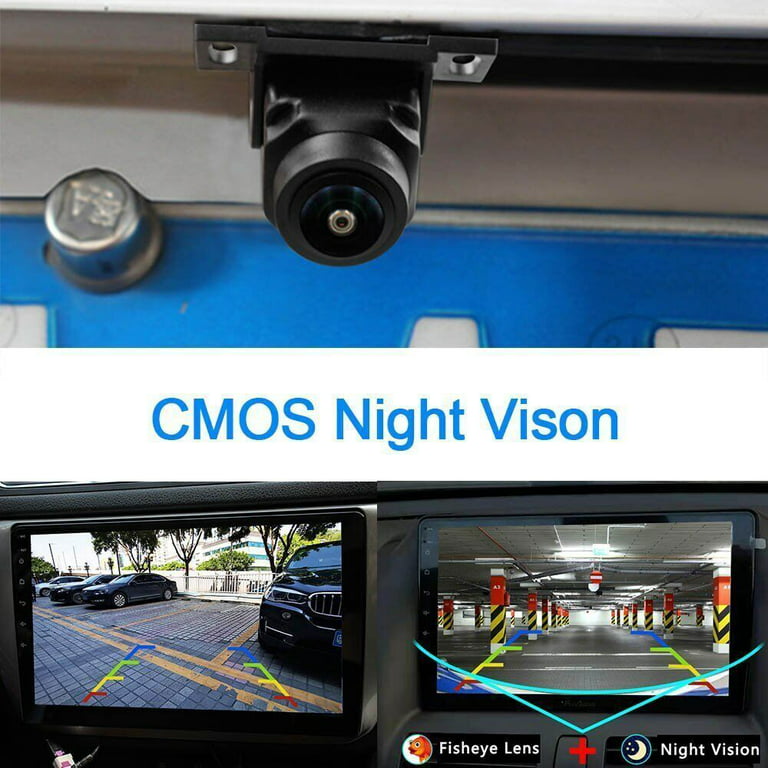 HD Wide Angle Automatic CMOS Car Rear Front Side View Reverse Backup Camera  Rear Monitor Parking Assistance Camera Waterproof Universal Reverse Camera