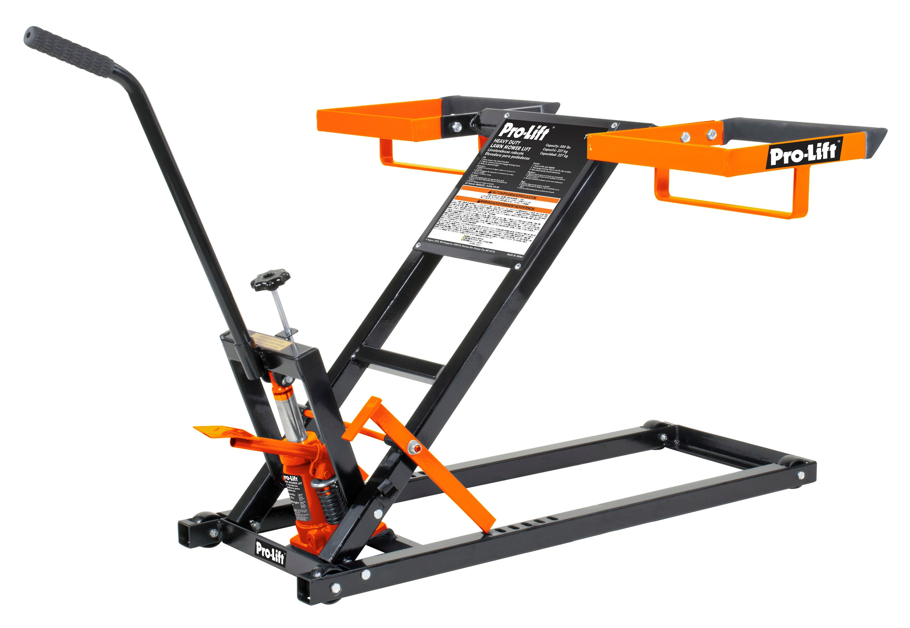 ProLift Lawn Mower Lift with Hydraulic Jack for Riding Tractors and