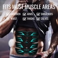 thumbnail image 3 of Estimulador de abdominales Innocareer, equipo de fitness EMS para abdominales, brazos, hombros, espalda, piernas y caderas. Estimulador de abdominales para mujeres y hombres., 3 of 5