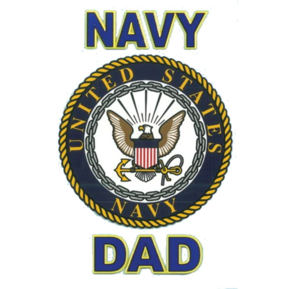 Navy DAD Decal - Veteran Owned Business