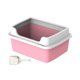 thumbnail image 1 of Caja de arena para gatos Bandeja de arena para gatos Orinal duradero Inodoro Extraíble Fácil de limpiar Caja de arena para gatos con marco Bandeja 48x36x22.5cm Yinane bandeja de arena para gatos, 1 of 8