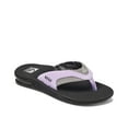 thumbnail image 2 of Reef Women's Sandals Fanning, Grey/Purple, 5, 2 of 5