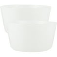 thumbnail image 1 of Practical Sauna Barrel Liner for Storage Use Durable Plastic White 2 Pieces, 1 of 8