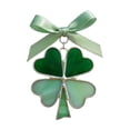 thumbnail image 3 of RKSTN St. Patrick's Day Shamrock-Shaped Sea Glass Friendship Decor, St. Patrick's Day Hanging Ornaments, Timeless Friendship Heart Keepsake (Frendship Sea Glass Decor), 3 of 7