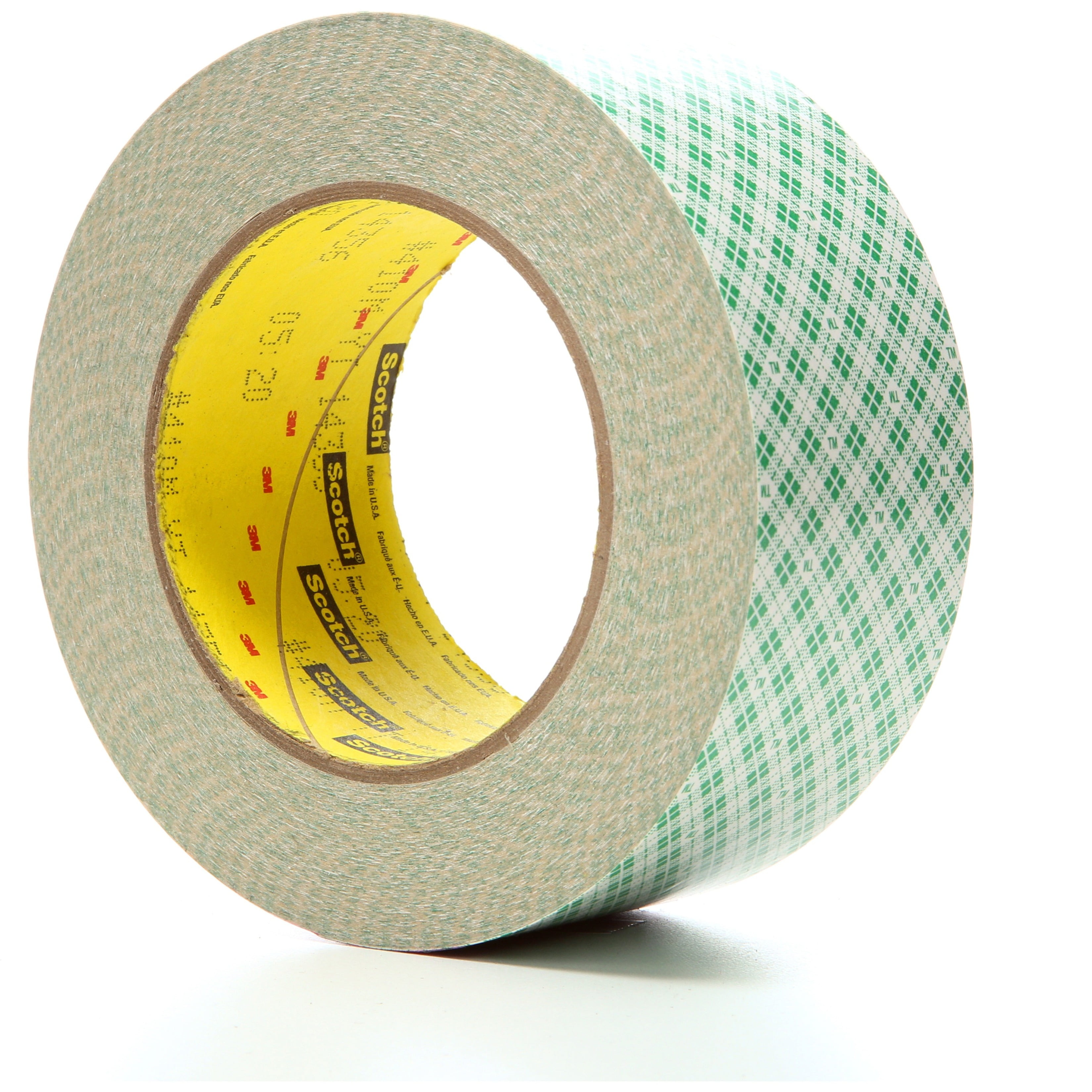 Scotch, MMM410M2X36, Double-Coated Paper Tape, 1 / Roll, Natural