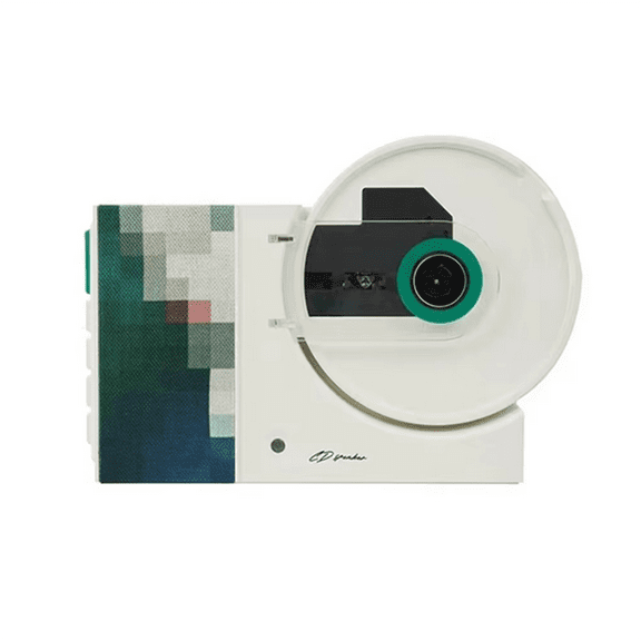 Wall Mounted CD Music Player Remote Control Home Audio Speaker USB Bluetooth-Compatible AUX Input CD Music Player Green