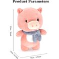 thumbnail image 2 of Muñeco de peluche HUOGUO, lindo cerdo, 23 cm, juguete de peluche suave, 2 of 4