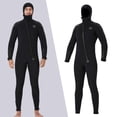 thumbnail image 3 of Traje de neopreno Zulema Traje húmedo Esnórquel de cuerpo Negro XXL, 3 of 8