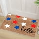 thumbnail image 5 of Felpudo de bienvenida del Día de la Independencia | Alfombra antideslizante de poliéster para interior y exterior de 60 x 40 cm | Decoración navideña | Tapete rascador para puerta de entrada, gar, 5 of 5