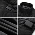 thumbnail image 3 of Chaleco para hombre con calefacción eléctrica y control dual, 11 áreas calentadas para invierno (7XL/8XL/9XL) Chaleco Térmico, 3 of 8