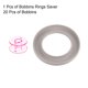 thumbnail image 3 of Silicona Bobina Anillo Soporte y 20 Plástico Bobinas Juego para Diario Costura Suministros, Beige/Rosa, 3 of 6