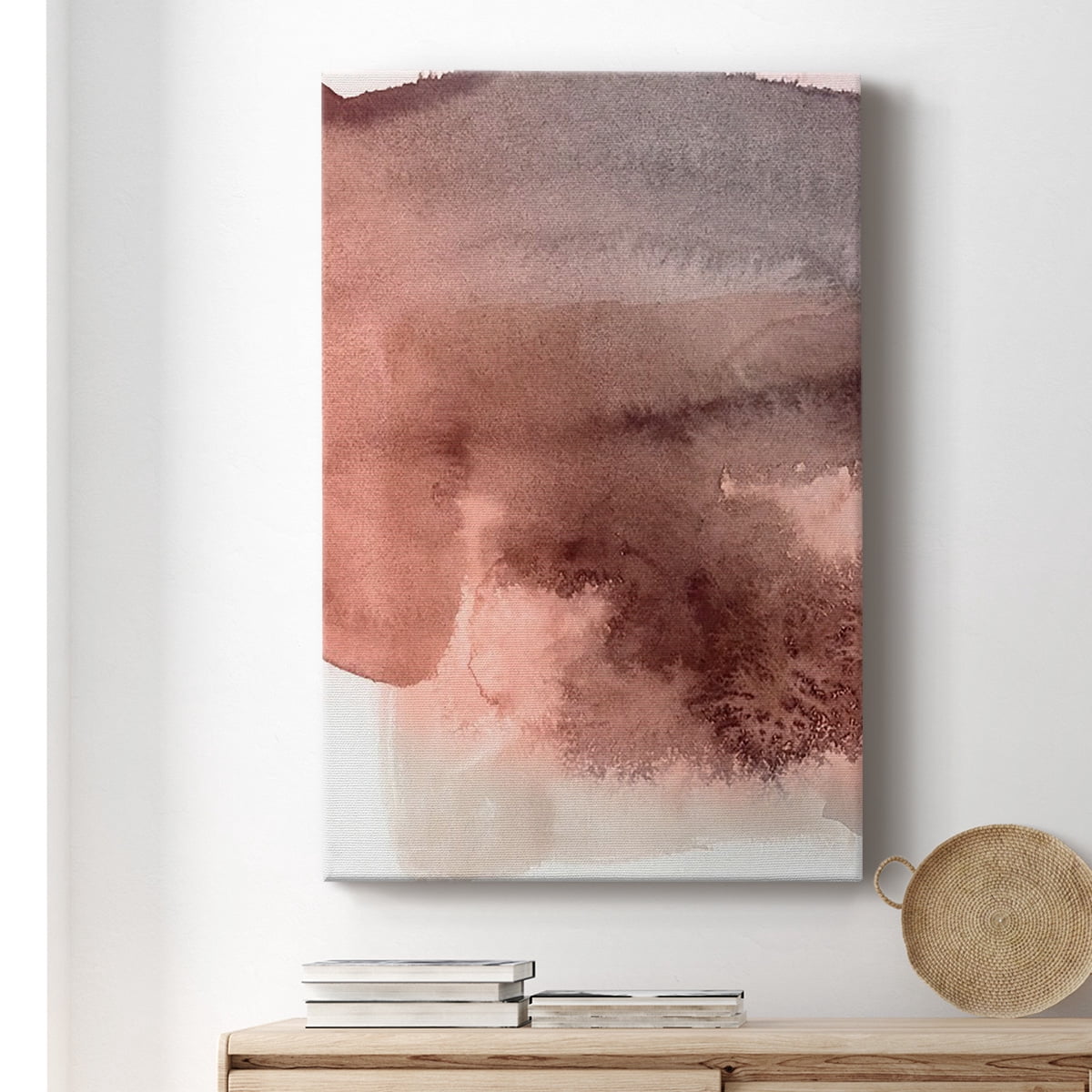Red Ochre Abstract II Premium Gallery Wrapped Canvas - Ready to Hang
