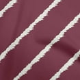 thumbnail image 1 of oneOone Polyester Spandex Maroon Fabric Stripe Sewing Material Print Fabric By The Yard 56 Inch Wide, 1 of 5