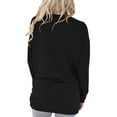 thumbnail image 6 of ONLYSHE Women's Sweatshirts Oversized Crew Neck Long Sleeve Pullover Shirts Tops With Pocket, 6 of 6