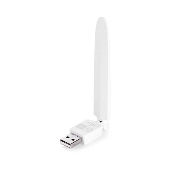 PIX-LINK USB WiFi Adapter, 150Mbps Wireless Network Adapter for PC Desktop Laptop, 2.4G Wifi Dongle Antenna Supports Win 11/10/8.1/8/7/XP, Mac OS