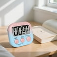 thumbnail image 4 of Gradient Color High-End Office Study Kitchen Timer Time Manager Tester Reminder Stopwatch Timer Multifunctional Countdown Tool Without 7th Battery 10 Occasions Use, 4 of 15