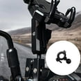 thumbnail image 2 of Secure Tool Less Motorcycle Phone Mount Holder Support Base 25mm Universal Fit Quick Release Design Shockproof Structure, 2 of 7