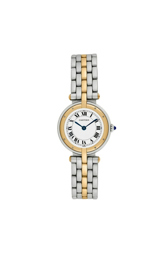 Pre-Owned Cartier Women's Panthere 23mm Stainless Steel and 18K yellow gold Wristwatch