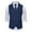 Blue, variant on Jakets for Men Men's Herringbone Tweed Suit Vest Vintage Lapel Vest Men's Coat