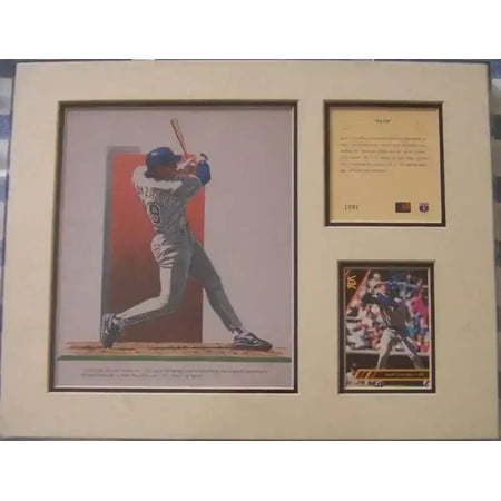 Juan Gonzalez Texas Rangers 11×14 litho in plastic display box