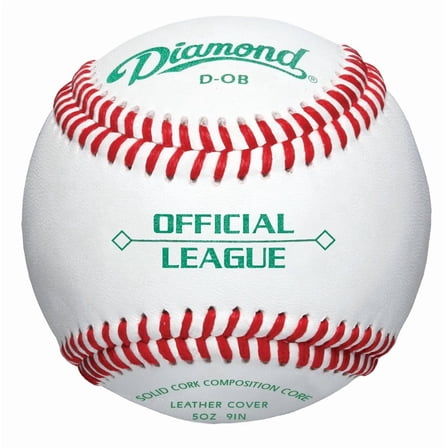 Diamond D-Ob Official Leather Baseballs 12 Ball Pack