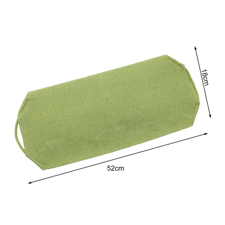 Sunnyray 4-Pack Exfoliating Washcloths - Extra Long Body Scrubber Towels For Back & Shower