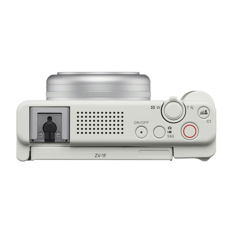 vlogcam zv-1g (b)ホワイト Sony ZV-1F Vlog Camera For Content Creators and Vloggers (White