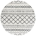thumbnail image 2 of SAFAVIEH Arizona Teagan Geometric Shag Area Rug, Ivory/Black, 11' x 15', 2 of 5