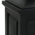 thumbnail image 3 of Mayne Berkshire Weatherproof Traditional Plastic Waste Bin in Black, 3 of 6